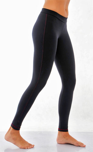 Contrasting Color Seam Leggings