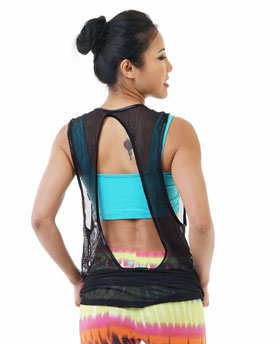 The Perfect Open Back Tank II *Mesh